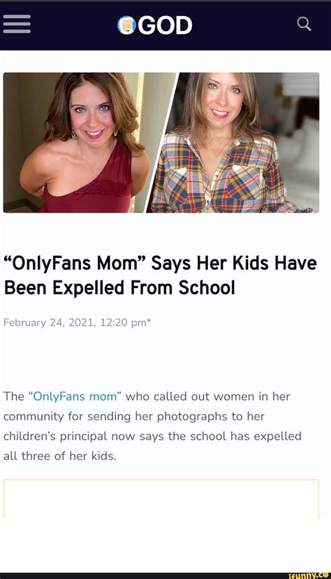 CA OnlyFans mom says her kids have been expelled from school